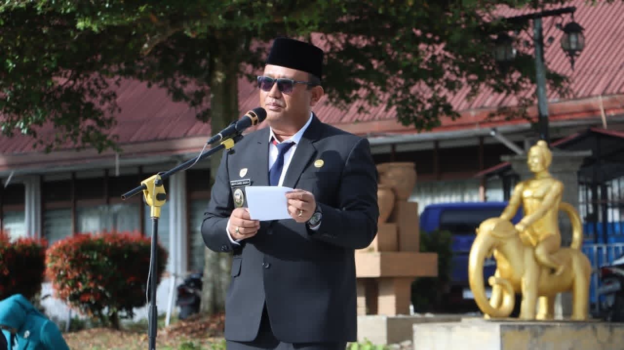Upacara Peringatan Hari Lahir Pancasila 2026 Wakil Bupati Dairi Bacakan Pesan,Pancasila sebagai Pemersatu bangsa Fondasi Fondasi Perdamaian Dunia