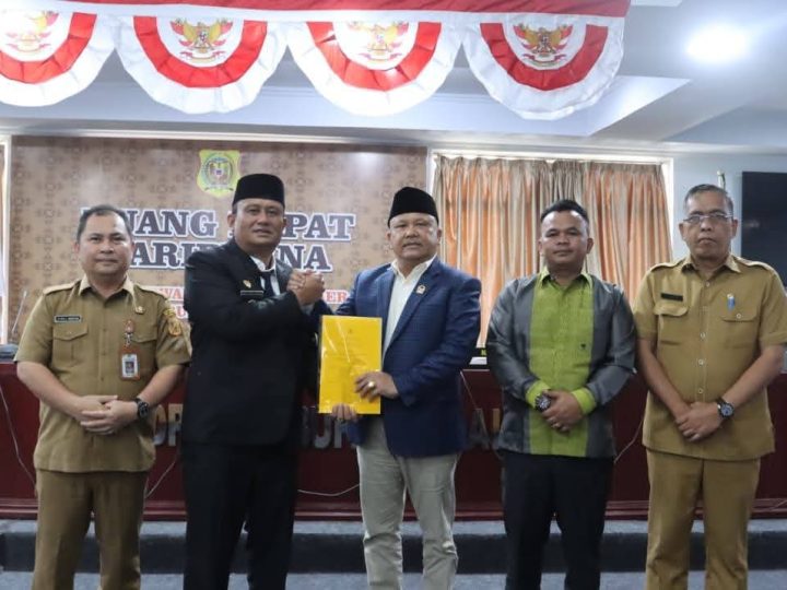 Bupati Dairi Sampaikan Nota Pengantar Ranperda RTRW Dairi Tahun 2026-2046