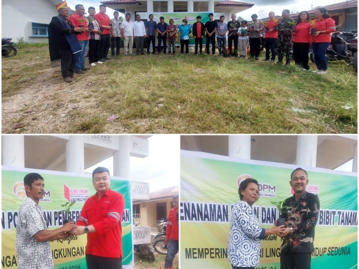 PT DPM dan Almaslintang Bagikan Ribuan Bibit pada Peringatan Hari Lingkungan Hidup Sedunia