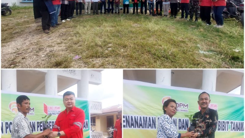 PT DPM dan Almaslintang Bagikan Ribuan Bibit pada Peringatan Hari Lingkungan Hidup Sedunia