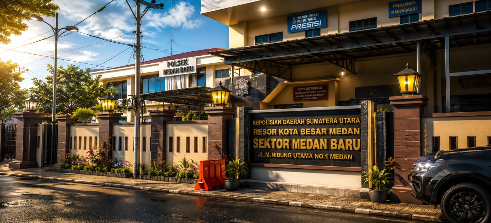 HEBOH! Baru 3 Jam Ditangkap, Terduga Pelaku Penganiayaan Sudah Berkeliaran Lagi, Korban Pertanyakan Kinerja Polsek Medan Baru