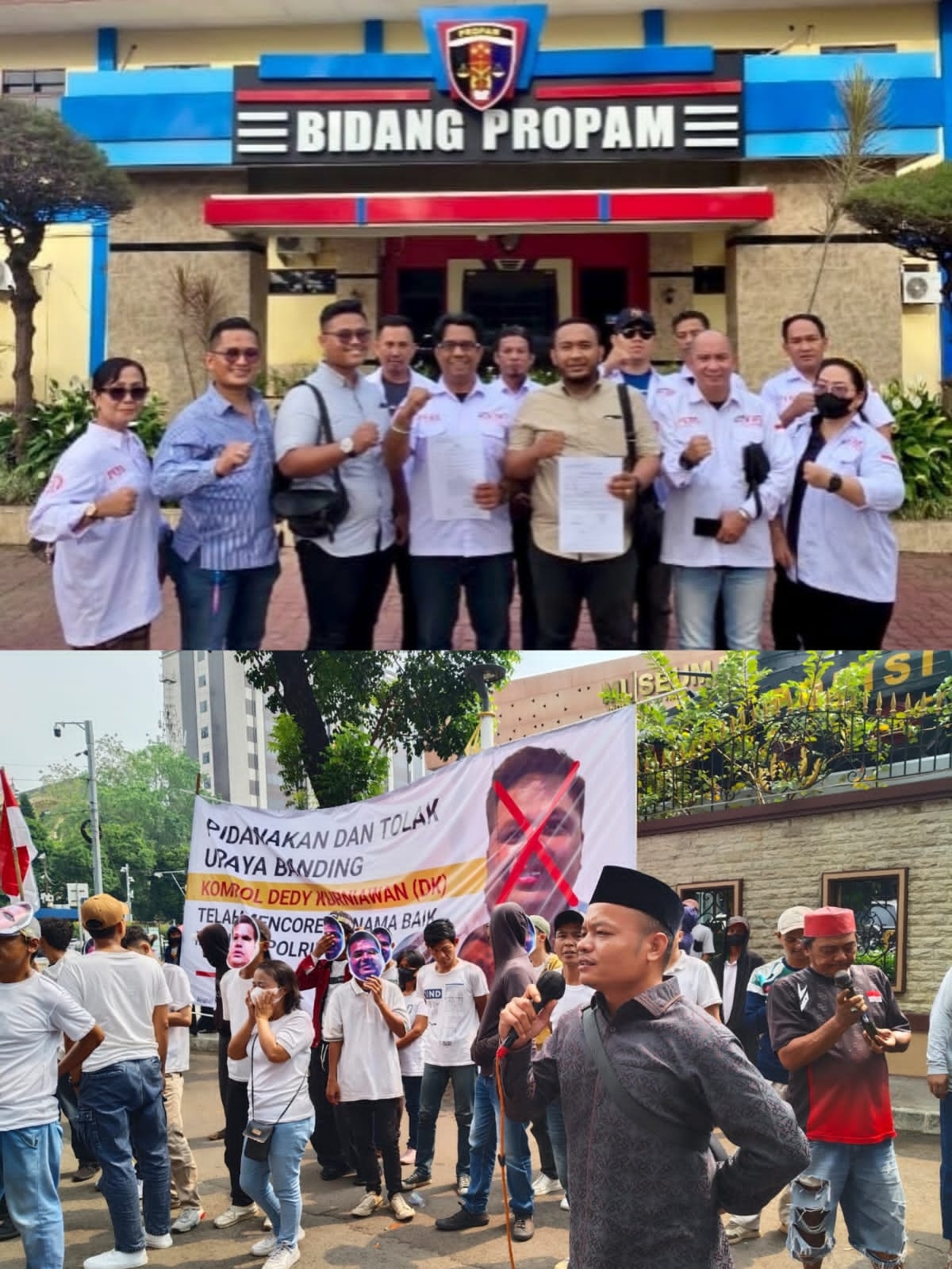 A-PPI Sumut Serta Elemen Masyarakat Desak Kapolri Tolak Banding Dedi Kurniawan (DK), Sanksi Tegas Harus di Jalankan