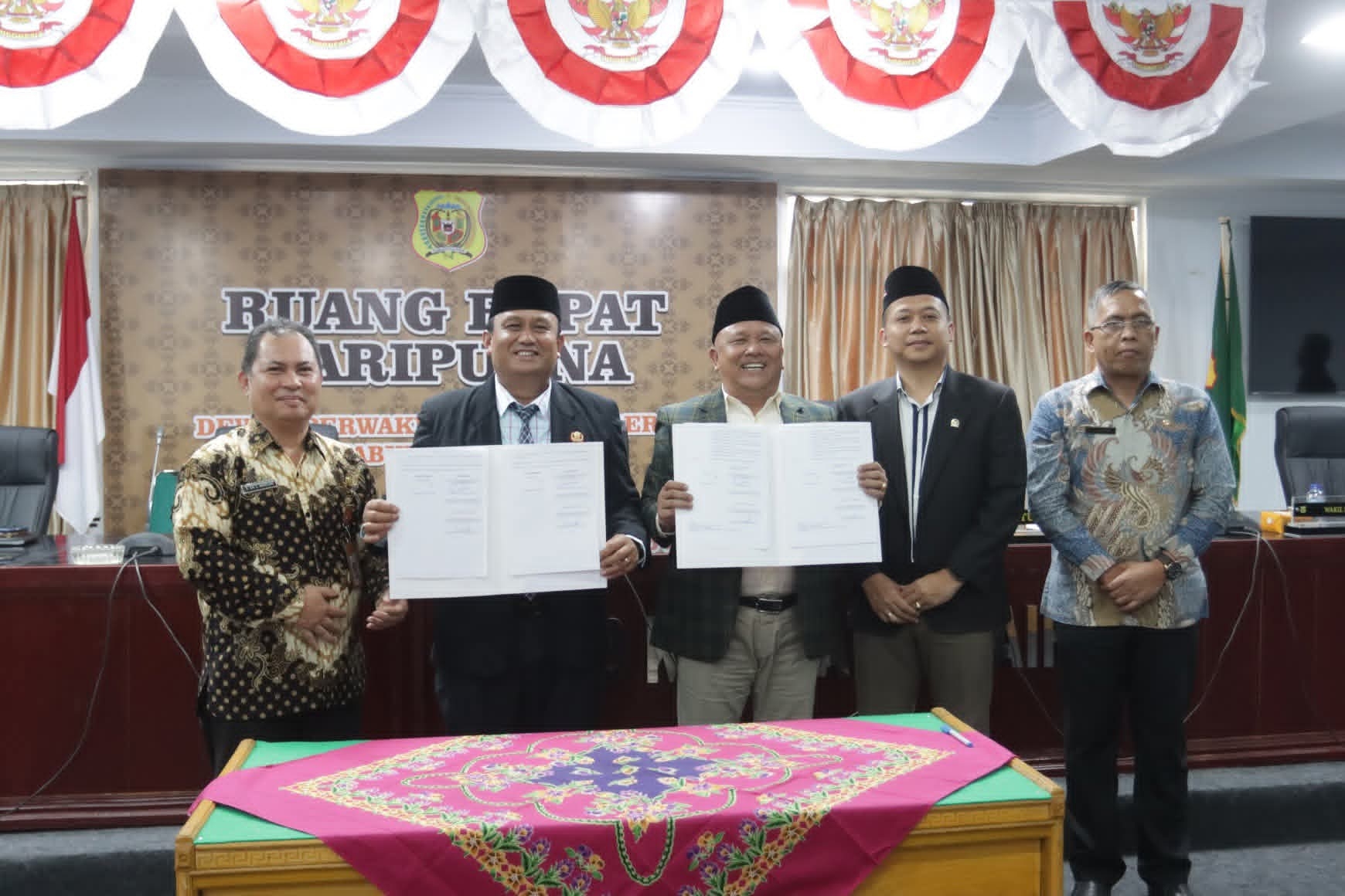 DPRD Dairi Sahkan RTRW 2026–2046, Perkuat Arah Pembangunan Daerah