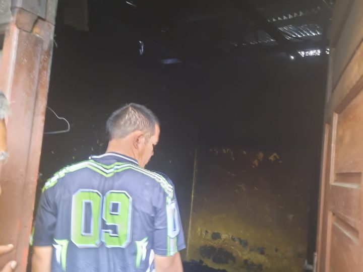 Kebakaran  Menimpa kontrakan bapak Simamora