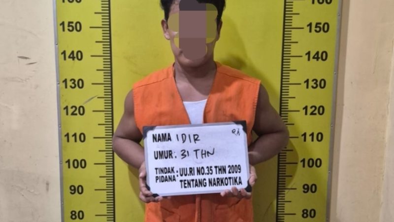 Sat Narkoba Polresta Deli Serdang Amankan Pria Yang Menyimpan Sabu di Pantai labu*