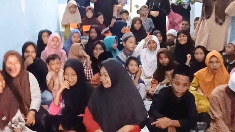 Mengasihi Anak Yatim, Kantor Imigrasi Kelas II TPI Belawan Bersama KBB Satuni Puluhan Anak Yatim