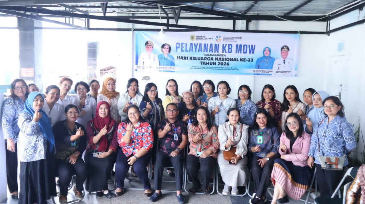 Peringati Harganas ke-33 Tahun 2026, Pemkab Dairi Gelar KB MOW Gratis
