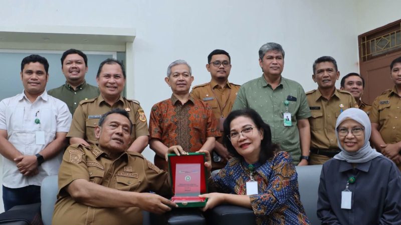 Bupati Dairi Terima Audiensi Jajaran USU, Sosialisasikan Penerimaan Mahasiswa Baru Pascasarjana