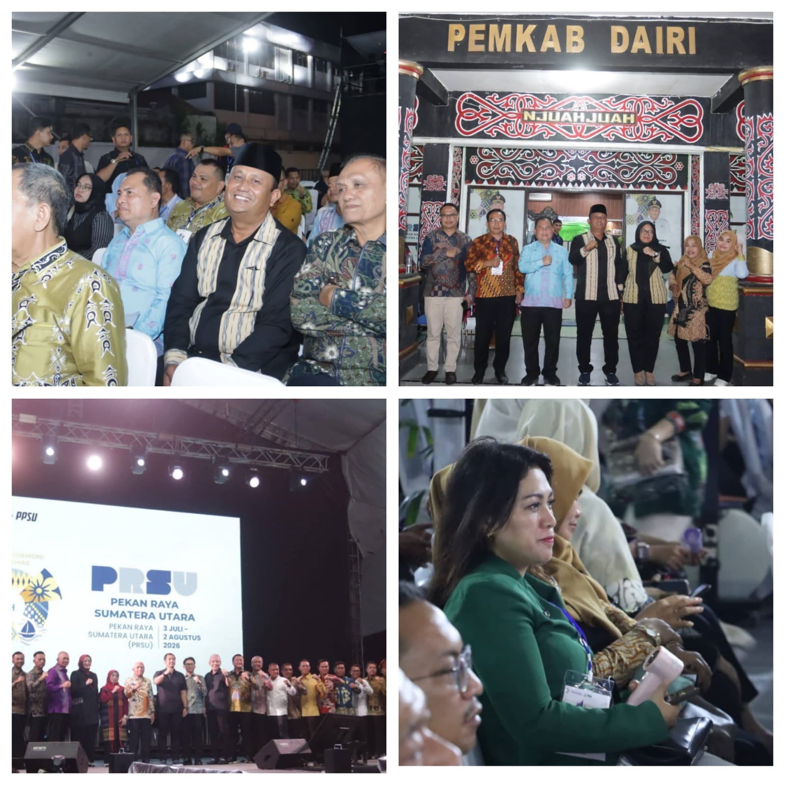 Wakil Bupati Dairi Hadiri Pembukaan PRSU Ke-50, Momentum Terbaik Promosikan Potensi Daerah