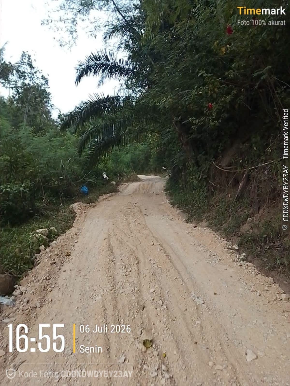 Pemeliharaan Jalan JRS Sp. Pamah–Sp. Lau Paski Kecamatan Tanah Pinem Menunjukan Hasil Yang Positif