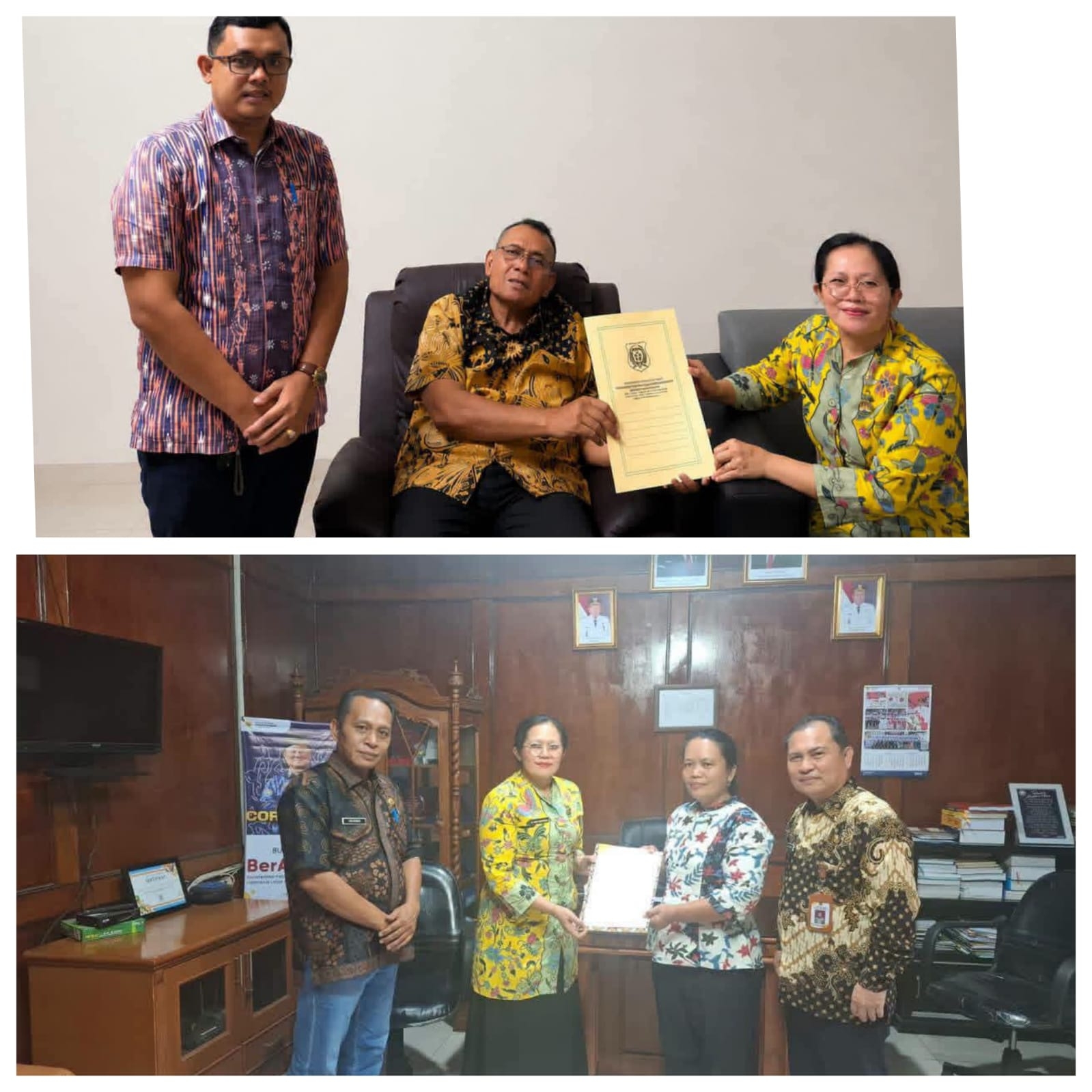 Bupati Serahkan SK Plt Kadis P3AP2KB, Kepada dr. Erna Marpaung, Tekankan Perlindungan Perempuan dan Anak Jadi Prioritas