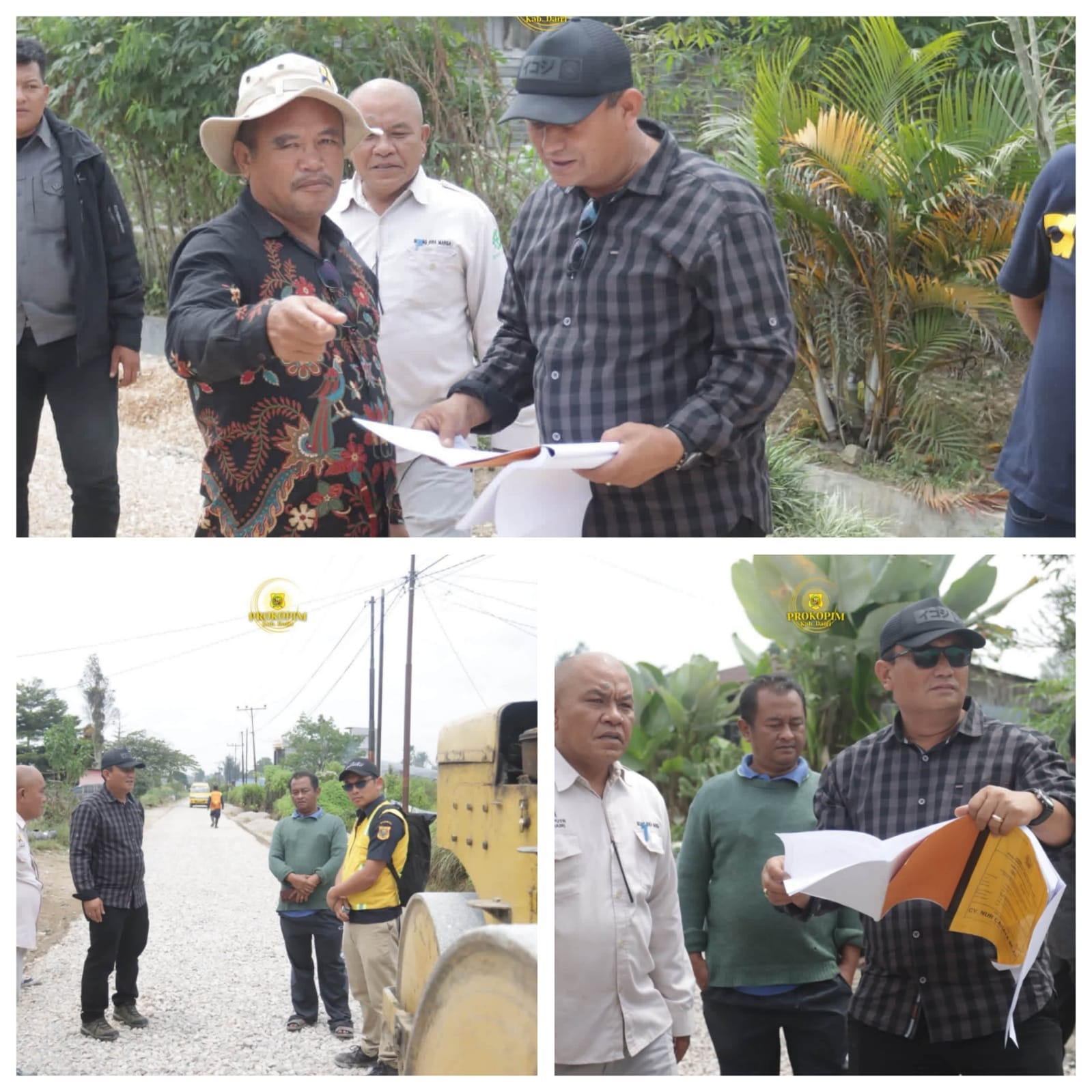 Wakil Bupati Dairi Tinjau Pelaksanaan Pemeliharaan Jalan di Kecamatan Sitinjo dan Parbuluan