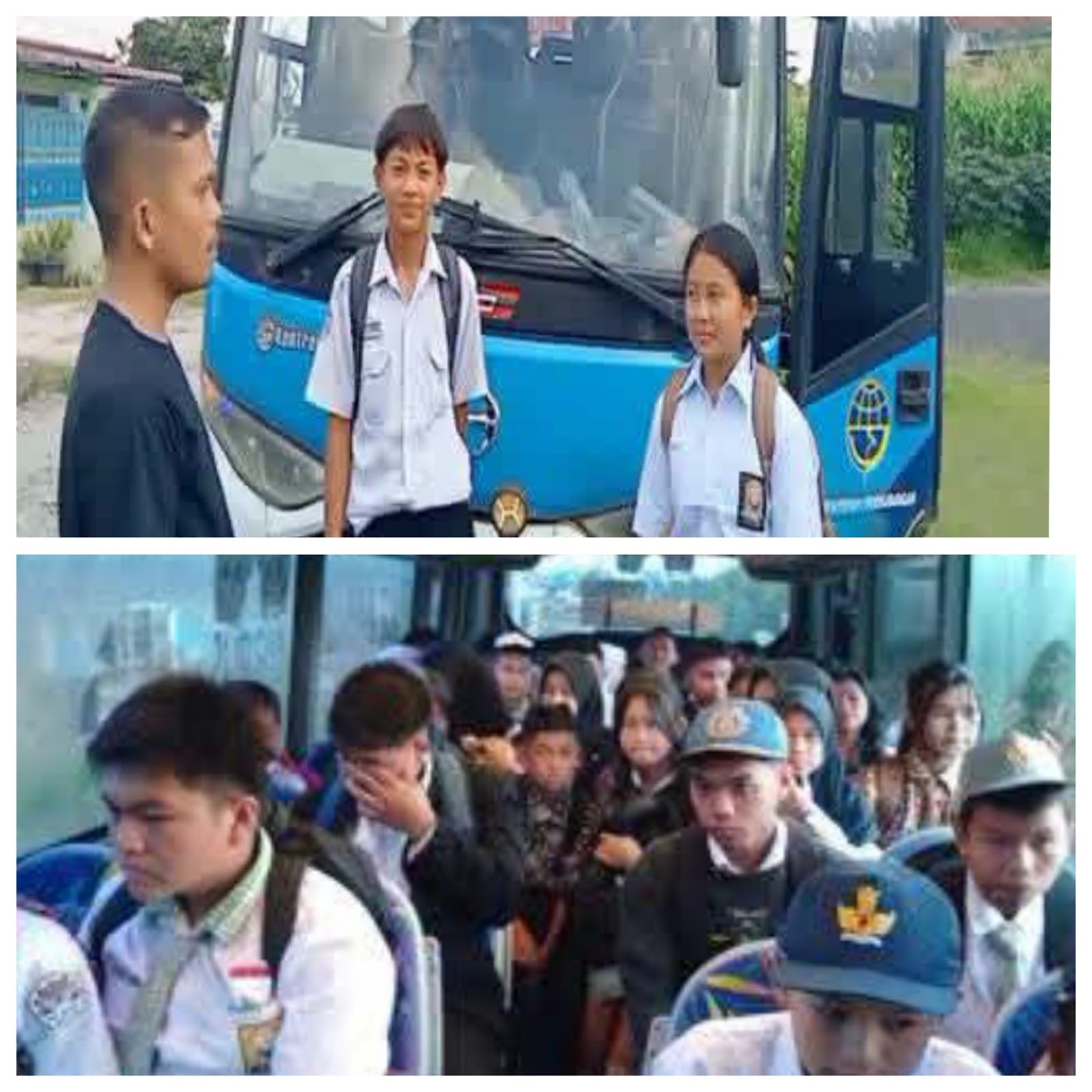 Bentuk Kepedulian Pemkab Dairi Ringankan Beban Orang Tua Operasikan Dua Bus Sekolah Gratis untuk Siswa Bintang Hulu dan Kalsim