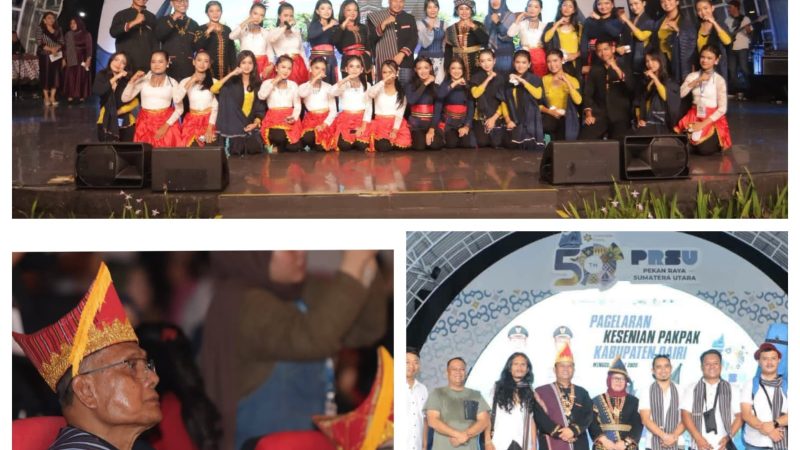 Pagelaran Kesenian Pakpak di PRSU, Bupati Dairi Apresiasi pada Sendratari Meraleng Tendi
