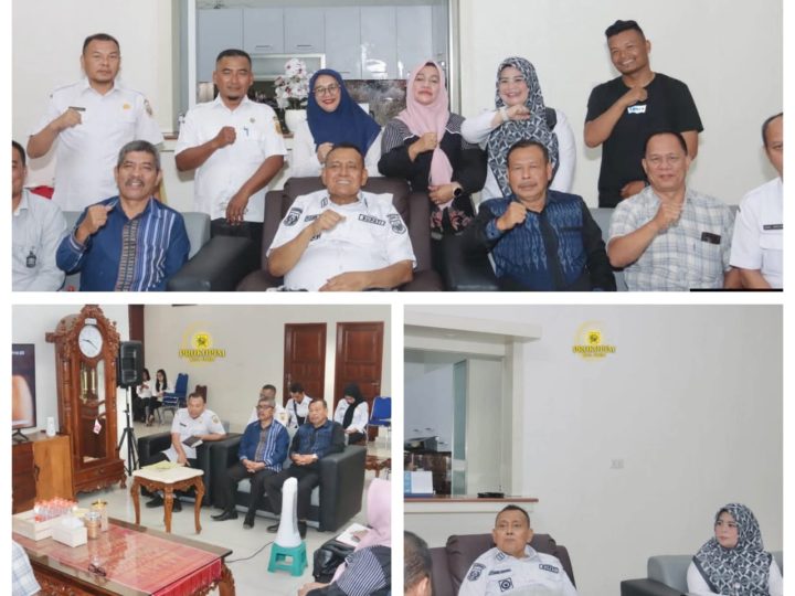 Bupati Dairi Ir. Vickner Sinaga menerima audiensi Pengurus Besar Lembaga Kebudayaan Pakpak (PB-LKP) di Pendopo Bupati Dairi, Rabu (22/07/2026).