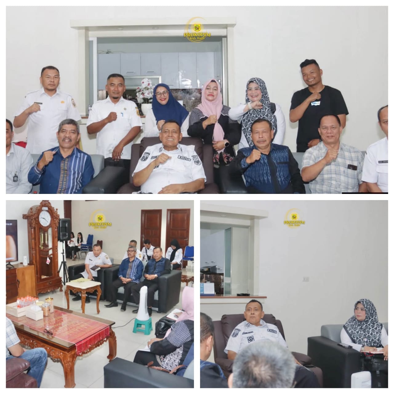 Bupati Dairi Ir. Vickner Sinaga menerima audiensi Pengurus Besar Lembaga Kebudayaan Pakpak (PB-LKP) di Pendopo Bupati Dairi, Rabu (22/07/2026).