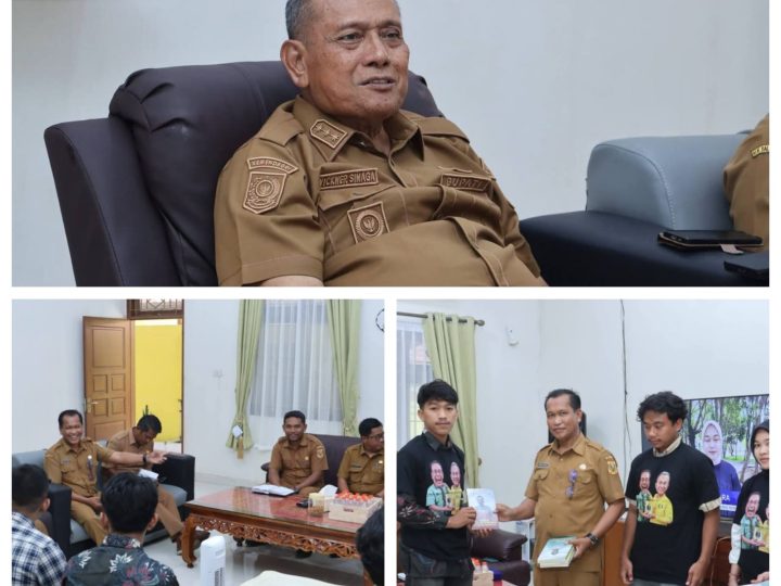 Bupati Dairi Terima Audiensi Forum Pemuda dan Mahasiswa Sumatra Utara