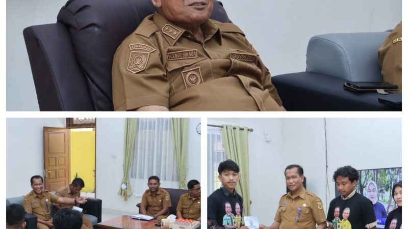 Bupati Dairi Terima Audiensi Forum Pemuda dan Mahasiswa Sumatra Utara