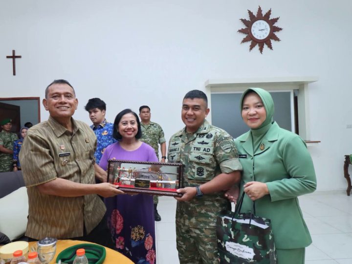 Bupati Dairi bersama Forkopimda Lepas dan Sambut Dandim 0206/Dairi
