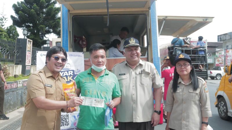 Bupati Dairi Lepas Operasi Gabungan Sadar Pajak Kendaraan Bermotor, Edukasi dan Permudah Layanan bagi Masyarakat