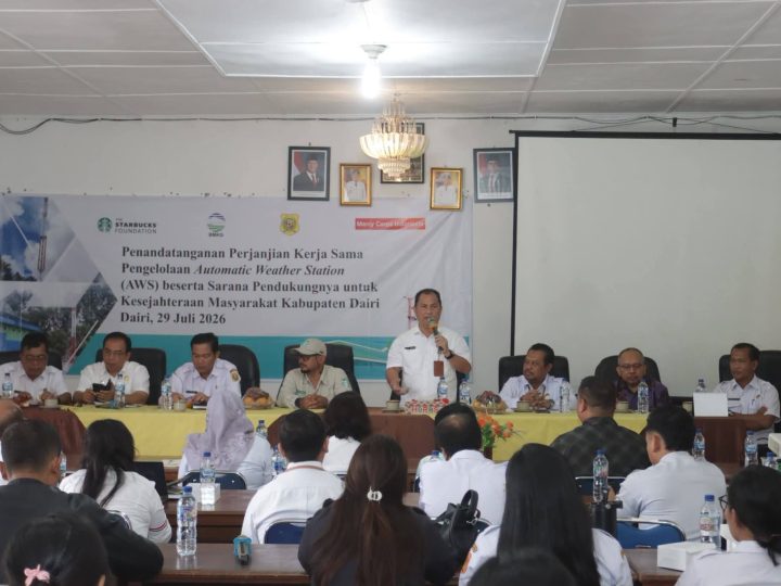AWS Hadir di Dairi, Perkuat Pertanian Modern dan Sistem Peringatan Dini Bencana