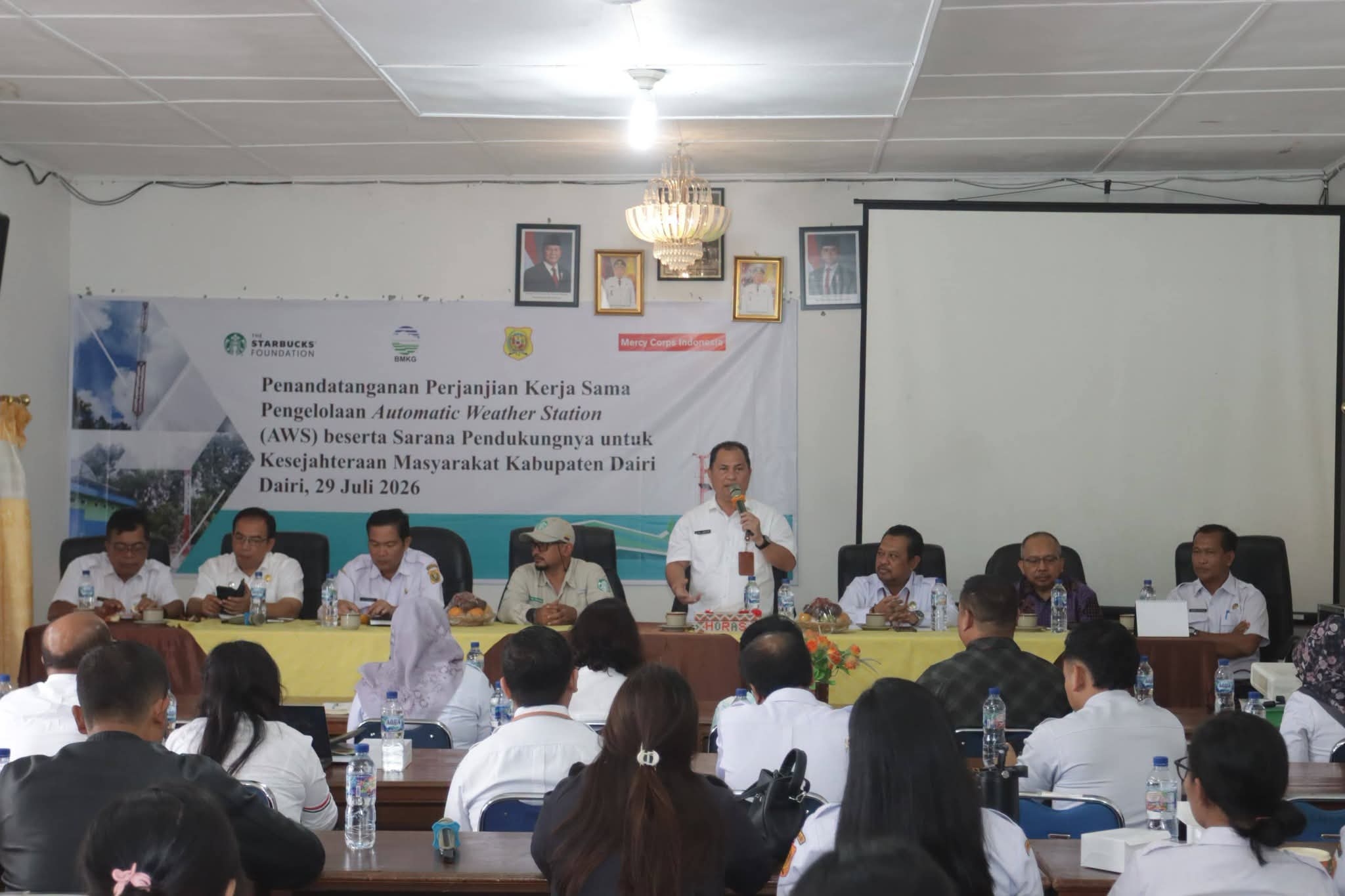 AWS Hadir di Dairi, Perkuat Pertanian Modern dan Sistem Peringatan Dini Bencana