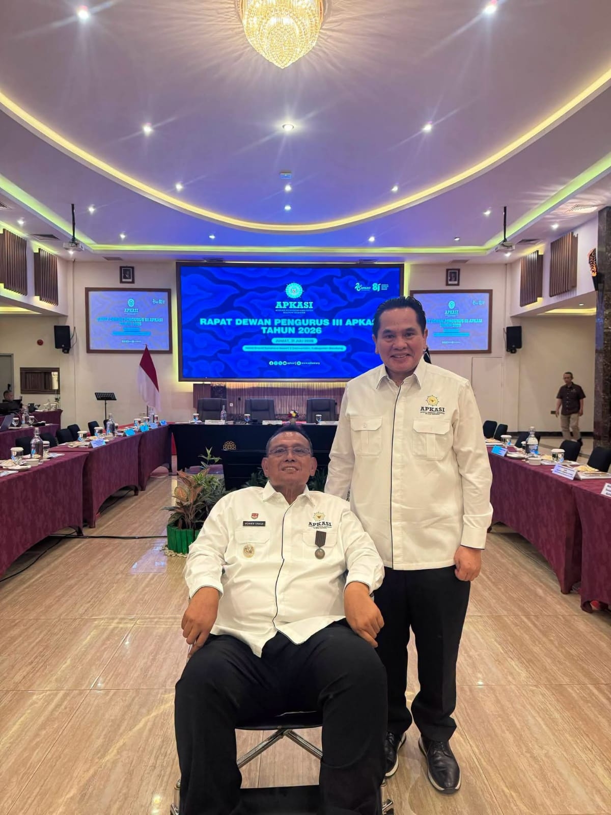 Bupati Dairi Hadiri Rapat Dewan Pengurus APKASI, Dorong Penguatan Kewenangan Daerah untuk Percepatan Pembangunan