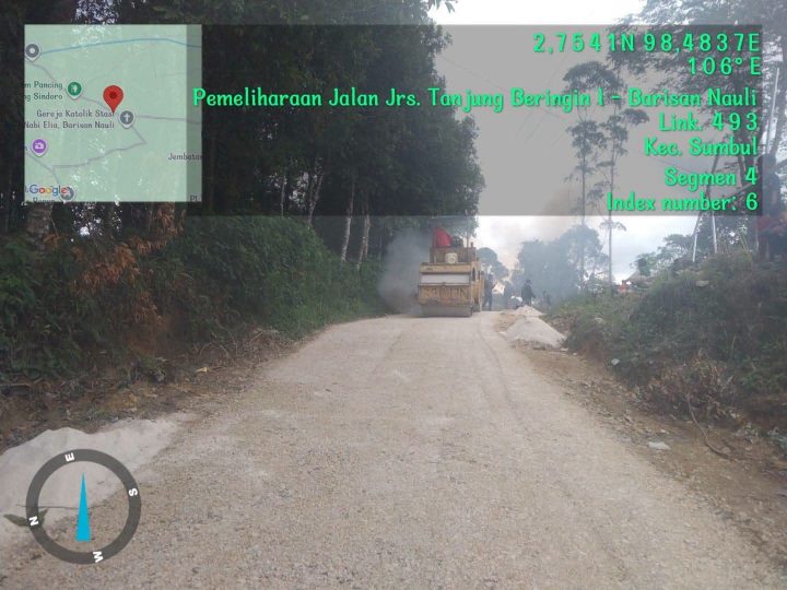Pemeliharaan Jalan Jrs. Tanjung Beringin I–Barisan Nauli, Dukung Kelancaran Akses Masyarakat