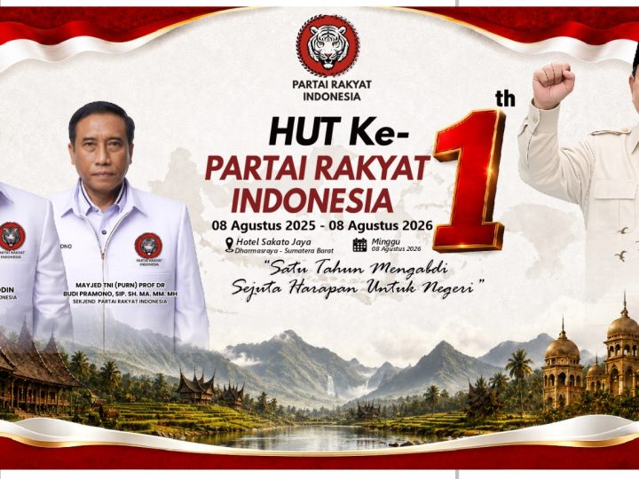 Semangat Kemanusiaan Warnai HUT Pertama Partai Rakyat Indonesia di Dharmasraya, Donor Darah Jadi Simbol Solidaritas