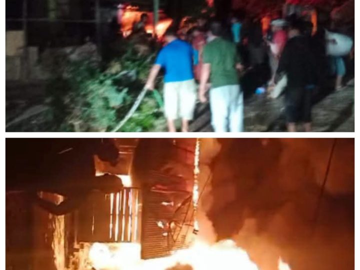 Kebakaran Hanguskan Tujuh Rumah di Gunung Sitember, Tiga Rumah Dirusak Cegah Api Meluas