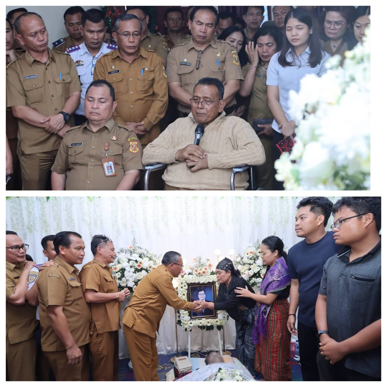 Mantan Kepala Pelaksana BPBD Dairi Meninggal Dunia, Bupati Dairi Sampaikan Belasungkawa
