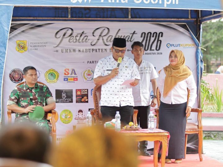 Grand Opening Pesta Rakyat UMKM Dairi 2026, Momentum Menggerakkan Ekonomi dan Kreativitas Lokal