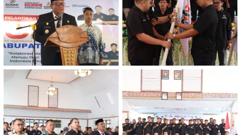 Wakil Bupati Hadiri Pelantikan Kormi Kabupaten Dairi