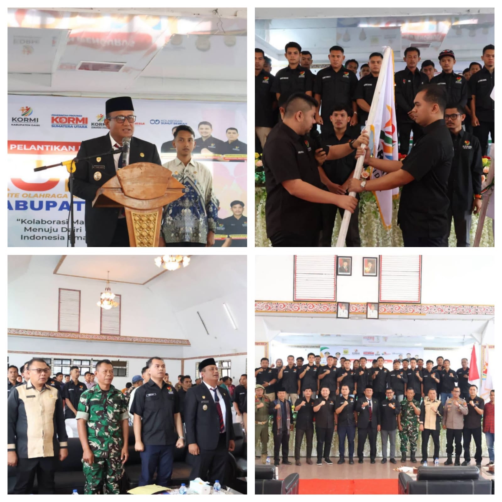Wakil Bupati Hadiri Pelantikan Kormi Kabupaten Dairi