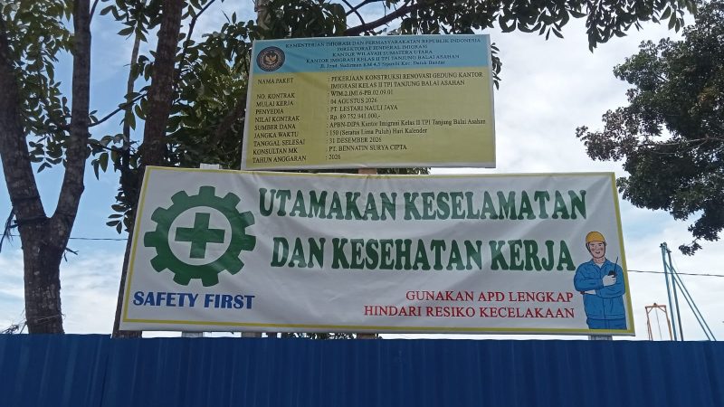 Puluhan Miliar APBD Pemkab Terkesan Sia-Sia Disorot : Kantor Dishub Asahan “Disulap” Jadi Kantor Imigrasi Berbiaya Rp.89,7 Miliar
