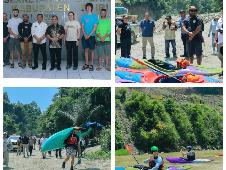 Enam Wisatawan Asal Inggris Jajaki Arus Sungai Dairi
