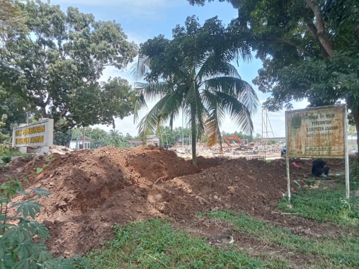 Kantor Dishub Tinggal Kenangan, Peralihan Asset Rugikan Rp.7,6 Miliar : Plt BKAD Asahan Sebut Tidak Ada Ganti Rugi