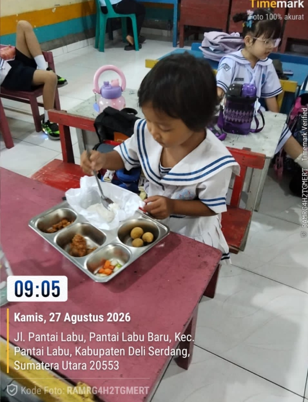 Program MBG Polresta Deli Serdang Menjangkau Pelajar hingga Balita