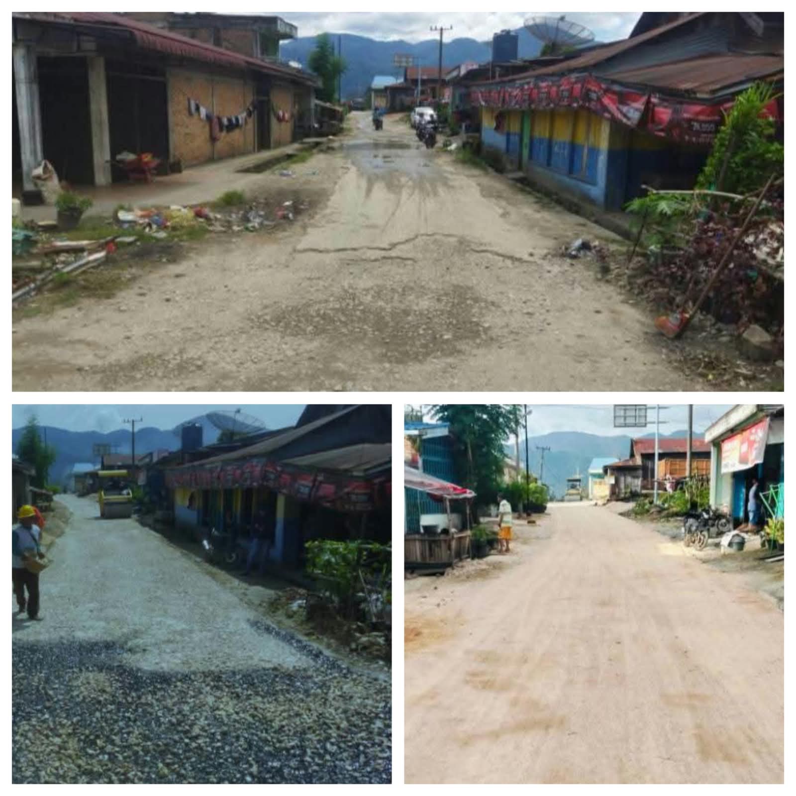 Pemkab Dairi Terus Berupaya Memperbaiki Akses Jalan Di keterbatasan Anggaran jalan Kedeberek–Sarintonu–Lau Pangguh Diperkuat