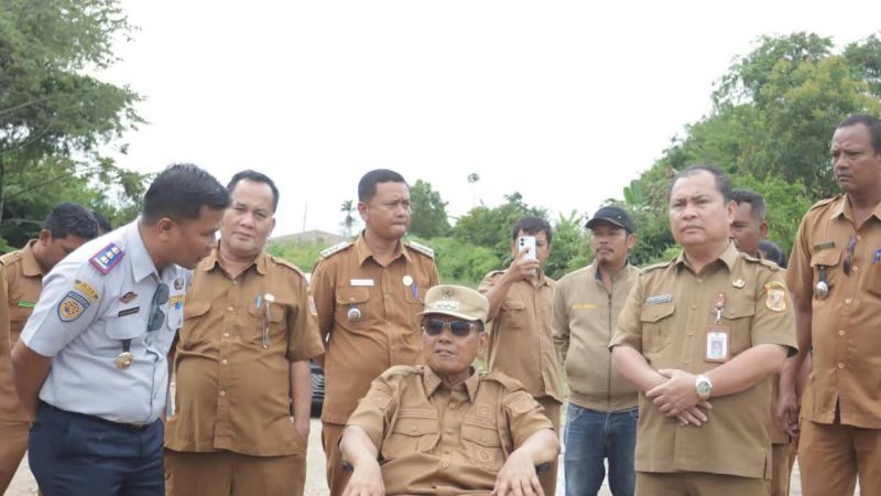 Bupati Dairi Targetkan Truk Tonase Besar Mulai Melintas Di Jalan Ringroad Per 1