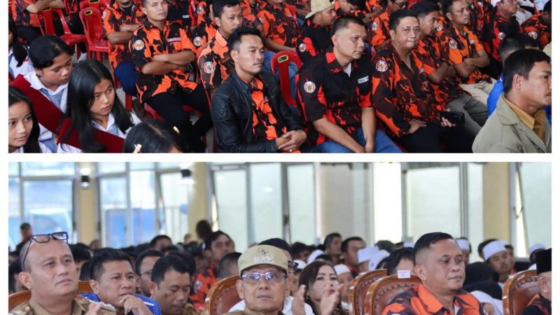 PP Dairi Gelar RPP Bupati Dairi Ingkatkan Seluruh Kader Agar Menjauhi Judi Online dan Narkoba