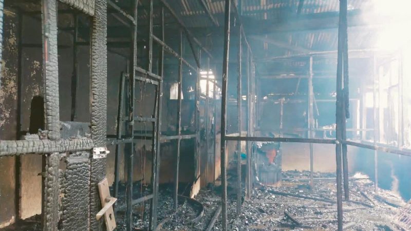 Sijago Merah Hanguskan Satu Unit Rumah di Batang Beruh, Satu Anak Meninggal Dunia