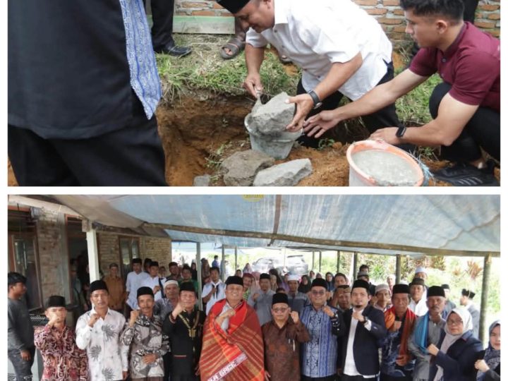 Wakil Bupati Dairi Hadiri Peletakan Batu Pertama Pembangunan Masjid Jami’ Simartugan