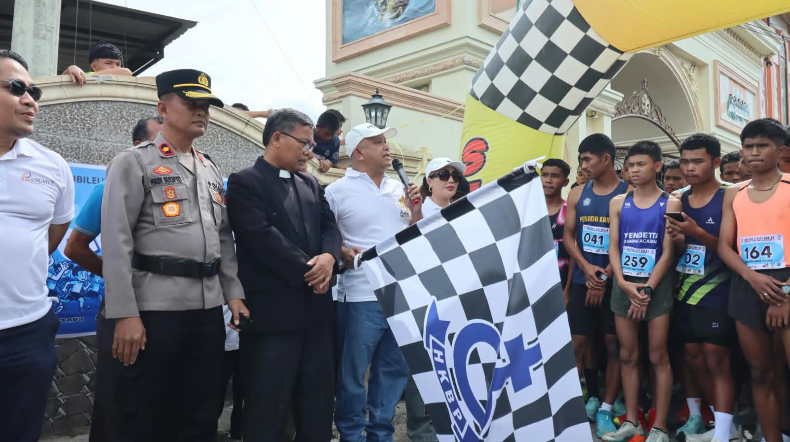 Meriahkan Pesta Jubileum 50 Tahun, HKBP Sidikalang II Adakan City Run Tingkat Pelajar