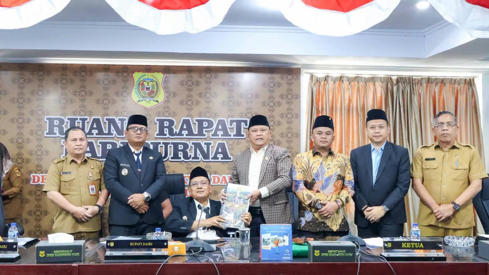 Bupati Dairi Sampaikan Nota Pengantar Atas Rancangan Perubahan KUA-PPAS Tahun Anggaran 2026