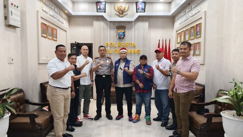 Pertanyakan titik rencana Unras, Polresta Deli Serdang fasilitasi Mediasi antara K.SPSI AGN dan Pihak Bandara Kualanamu*