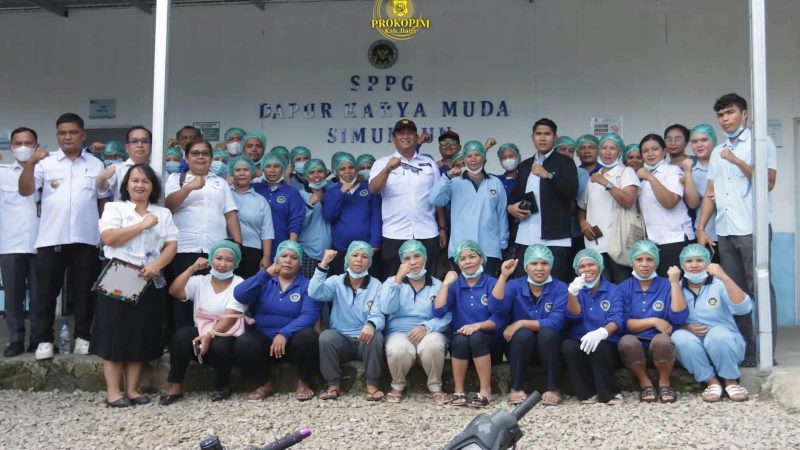 Wakil Bupati Dairi Bergerak Cepat Evaluasi Ketat Dapur SPPG Di Desa Simungun
