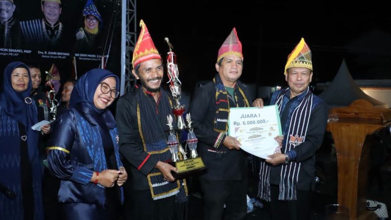 Festival Lomba Cipta Lagu Pakpak PB LKP Berakhir, Lagu Ciptaan Sedekia Padang Raih Juara I