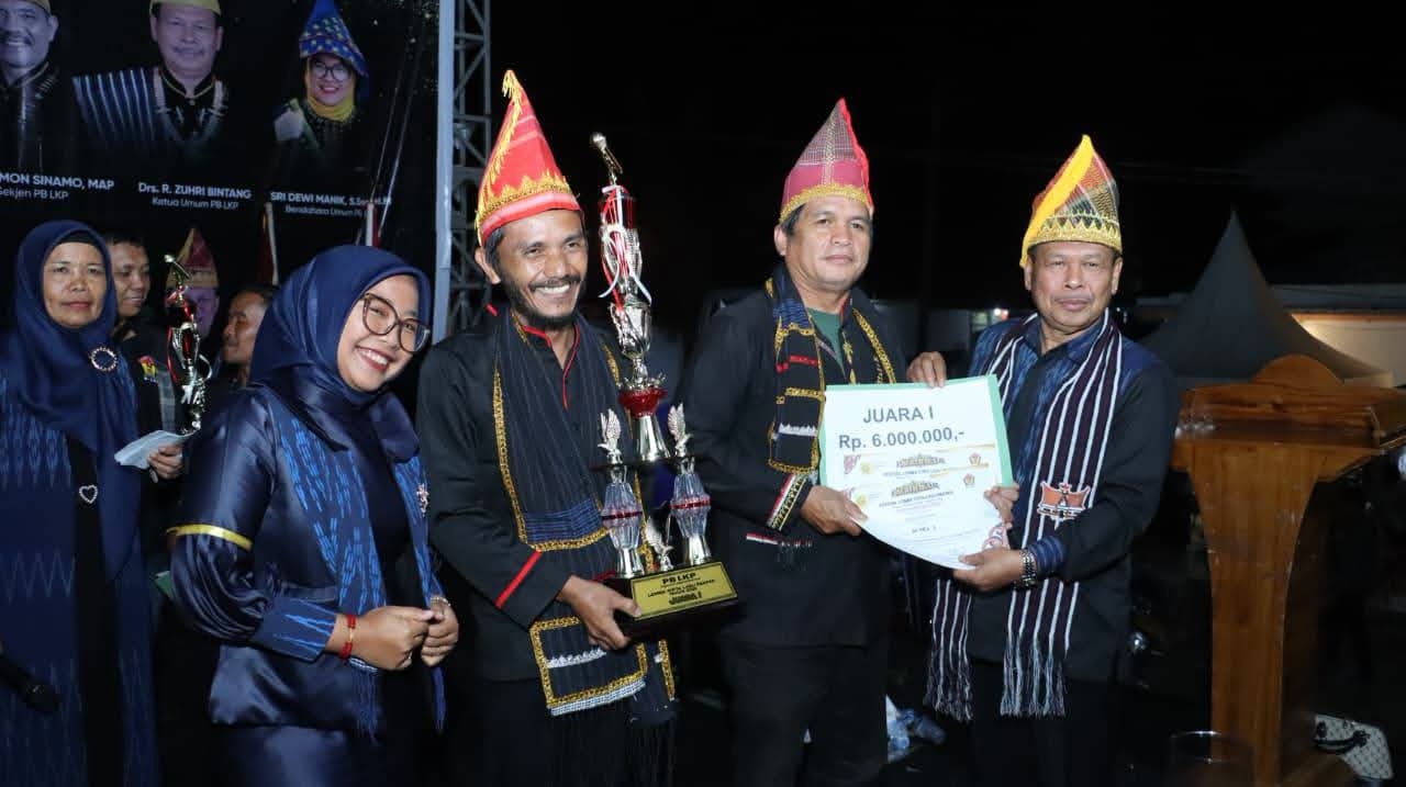Festival Lomba Cipta Lagu Pakpak PB LKP Berakhir, Lagu Ciptaan Sedekia Padang Raih Juara I