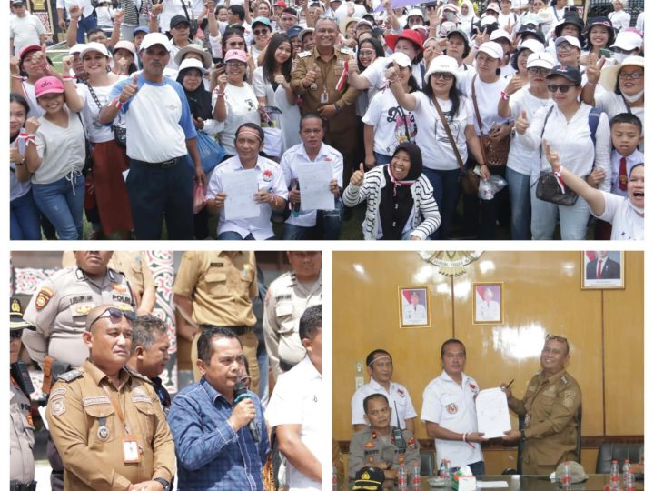 Wabup Dairi Terima Aspirasi Pedagang Pasar Sidikalang Terkait Tarif ILP